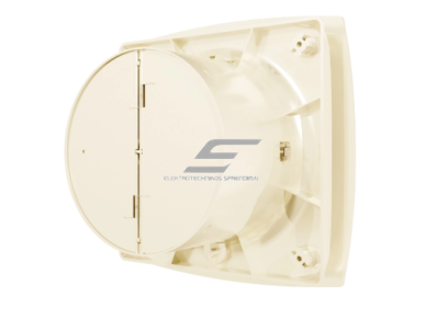 Ventiliatorius su atbuliniu vožtuvu | sklende | D120 | 220V | 181x181x102mm | plastikinis | dramblio kaulo spalvos | IP24 2 Ventiliatorius su atbuliniu vožtuvu | sklende | D120 | 220V | 181x181x102mm | plastikinis | dramblio kaulo spalvos | IP24 2