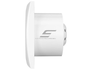 Ventiliatorius su atbuliniu vožtuvu | sklende | D150 | 230V | 205x205x136mm | IP24 | plastikinis | baltos spalvos | AU6S3 1 Ventiliatorius su atbuliniu vožtuvu | sklende | D150 | 230V | 205x205x136mm | IP24 | plastikinis | baltos spalvos | AU6S3 1