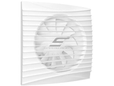 Ventiliatorius su atbuliniu vožtuvu | sklende | D150 | 230V | 205x205x145mm | IP24 | plastikinis | baltos spalvos | TY6S3 Ventiliatorius su atbuliniu vožtuvu | sklende | D150 | 230V | 205x205x145mm | IP24 | plastikinis | baltos spalvos | TY6S3