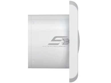 Ventiliatorius su atbuliniu vožtuvu | sklende | D100 | 230V | 151x151x70mm | IP24 | plastikinis | baltos spalvos | WD100BB 1 Ventiliatorius su atbuliniu vožtuvu | sklende | D100 | 230V | 151x151x70mm | IP24 | plastikinis | baltos spalvos | WD100BB 1