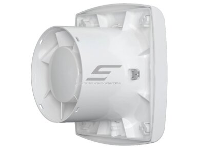 Ventiliatorius su atbuliniu vožtuvu | sklende | D120 | 230V | 181x181x69mm | IP24 | plastikinis | baltos spalvos | WD120BB 2 Ventiliatorius su atbuliniu vožtuvu | sklende | D120 | 230V | 181x181x69mm | IP24 | plastikinis | baltos spalvos | WD120BB 2
