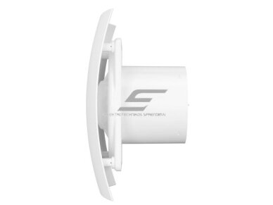 Ventiliatorius su atbuliniu vožtuvu | sklende | D100 | 230V | 220x175x123mm | IP24 | plastikinis | baltos spalvos | BR4S 1 Ventiliatorius su atbuliniu vožtuvu | sklende | D100 | 230V | 220x175x123mm | IP24 | plastikinis | baltos spalvos | BR4S 1