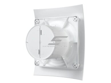 Ventiliatorius su atbuliniu vožtuvu | sklende | D100 | 230V | 220x175x123mm | IP24 | plastikinis | baltos spalvos | BR4S 2 Ventiliatorius su atbuliniu vožtuvu | sklende | D100 | 230V | 220x175x123mm | IP24 | plastikinis | baltos spalvos | BR4S 2