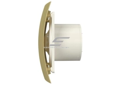 Ventiliatorius su atbuliniu vožtuvu | sklende | D125 | 230V | 237x190x137mm | IP24 | plastikinis | aukso/šampano spalvos | BR5SA 1 Ventiliatorius su atbuliniu vožtuvu | sklende | D125 | 230V | 237x190x137mm | IP24 | plastikinis | aukso/šampano spalvos | BR5SA 1
