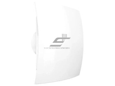 Ventiliatorius su atbuliniu vožtuvu | sklende | D100 | 230V | 220x175x123mm | IP24 | plastikinis | baltos spalvos | BR4STT Ventiliatorius su atbuliniu vožtuvu | sklende | D100 | 230V | 220x175x123mm | IP24 | plastikinis | baltos spalvos | BR4STT