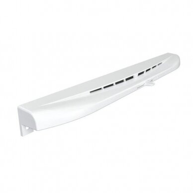 Window trickle vent | adjustable | with G3 filter | 350 mm | white | no-drill installation | 350LVB Window trickle vent | adjustable | with G3 filter | 350 mm | white | no-drill installation | 350LVB