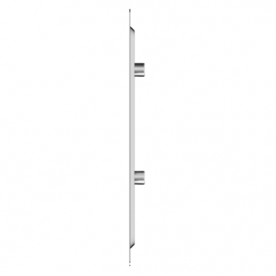 Ventilation grille | for ventilation systems | 150×154 mm | glossy silver color | galvanized steel 1 Ventilation grille | for ventilation systems | 150×154 mm | glossy silver color | galvanized steel 1