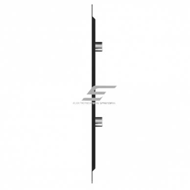 Ventilation grille | for ventilation systems | 150×154 mm | black color | galvanized steel    1