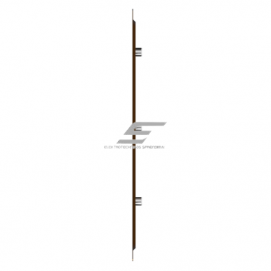 Ventilatsioonirest | ventilatsioonisüsteemidele | 168×242 mm | pruun värv | tsingitud teras 1 Ventilatsioonirest | ventilatsioonisüsteemidele | 168×242 mm | pruun värv | tsingitud teras 1