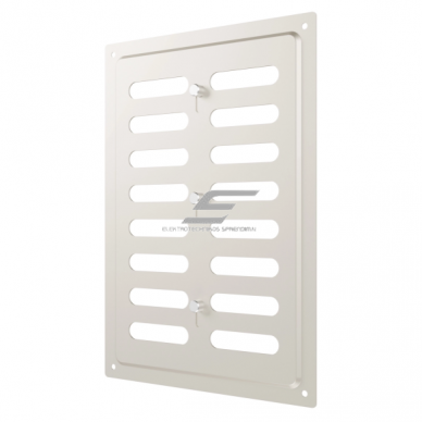 Ventilation grille | for ventilation systems | 168×242 mm | beige color | galvanized steel Ventilation grille | for ventilation systems | 168×242 mm | beige color | galvanized steel