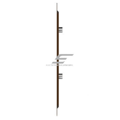 Ventilācijas reste | ventilācijas sistēmām | 175×175 mm | brūns krāsa | cinkots tērauds 1 Ventilācijas reste | ventilācijas sistēmām | 175×175 mm | brūns krāsa | cinkots tērauds 1