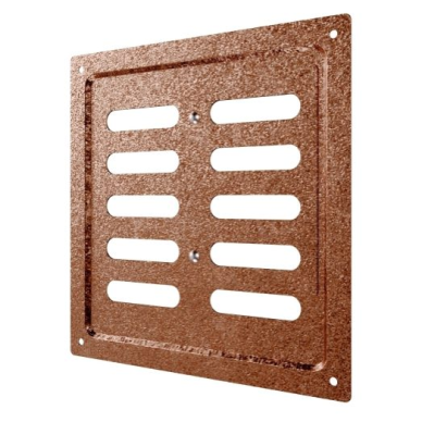 Ventilācijas reste | ventilācijas sistēmām | 175×175 mm | vara krāsa | cinkots tērauds 2 Ventilācijas reste | ventilācijas sistēmām | 175×175 mm | vara krāsa | cinkots tērauds 2