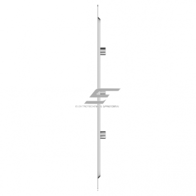 Ventilation grille | for ventilation systems | 200×200 mm | glossy silver color | galvanized steel 1 Ventilation grille | for ventilation systems | 200×200 mm | glossy silver color | galvanized steel 1