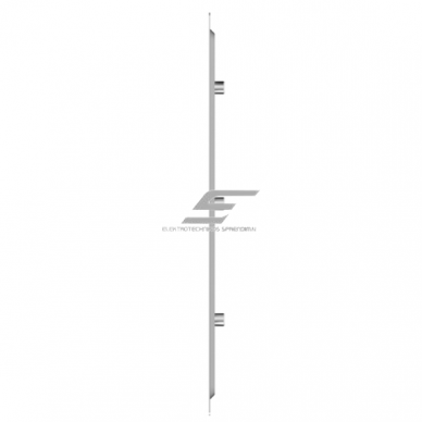 Ventilation grille | for ventilation systems | 250×250 mm | silver color | galvanized steel 1 Ventilation grille | for ventilation systems | 250×250 mm | silver color | galvanized steel 1