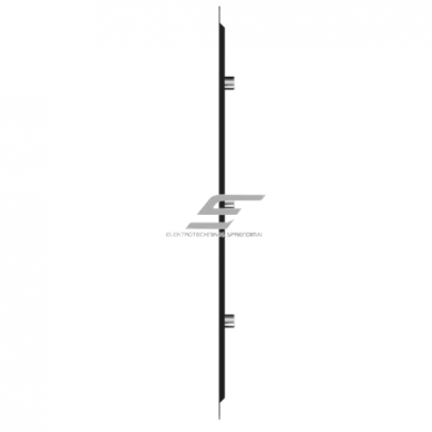 Ventilation grille | for ventilation systems | 250×250 mm | black color | galvanized steel 1 Ventilation grille | for ventilation systems | 250×250 mm | black color | galvanized steel 1
