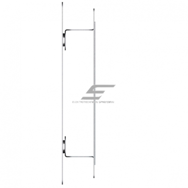 Ventilatsiooni rest | ventilatsioonisüsteemidele | magnetkinnitusega eemaldatav | 140×140 mm | hall värv | värvitud teras   1