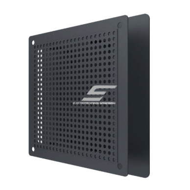 Ventilatsiooni rest | ventilatsioonisüsteemidele | magnetkinnitusega eemaldatav | 140×140 mm | hall värv | värvitud teras   2