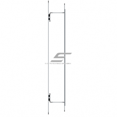 Ventilation grille | for ventilation systems | magnetic removal | 200×200 mm | grey color | painted steel 1 Ventilation grille | for ventilation systems | magnetic removal | 200×200 mm | grey color | painted steel 1