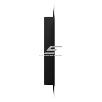 Ventilācijas reste | ventilācijas sistēmām | slēptai montāžai | 290×290 mm | matēti melna | tērauds 1 Ventilācijas reste | ventilācijas sistēmām | slēptai montāžai | 290×290 mm | matēti melna | tērauds 1