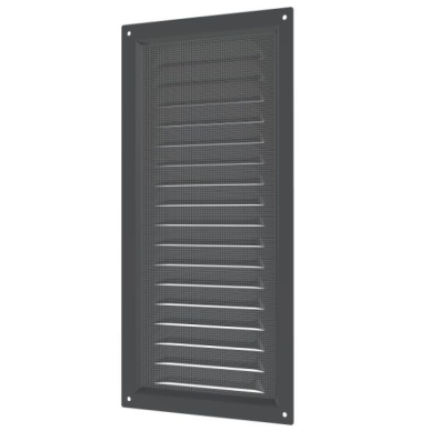 Kratka wentylacyjna | do systemów wentylacyjnych | z siatką | 150×300 mm | kolor szary | stal ocynkowana 2 Kratka wentylacyjna | do systemów wentylacyjnych | z siatką | 150×300 mm | kolor szary | stal ocynkowana 2
