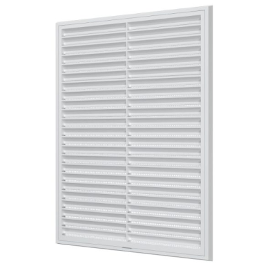 Ventilācijas reste | ventilācijas sistēmām | ar tīkliņu | 400x300 mm | noņemama | kvadrātveida | baltā krāsā | plastmasas Ventilācijas reste | ventilācijas sistēmām | ar tīkliņu | 400x300 mm | noņemama | kvadrātveida | baltā krāsā | plastmasas