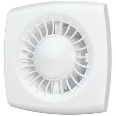 Ventilaator tagasivoolu klapiga | D100 | 230V | 151x151x70mm | IP24 | plastmass | valge värv | WD100S Ventilaator tagasivoolu klapiga | D100 | 230V | 151x151x70mm | IP24 | plastmass | valge värv | WD100S
