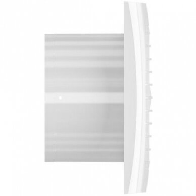 Fan with backdraft damper | D100 | with timer | 150x150x82mm | plastic | white 2
