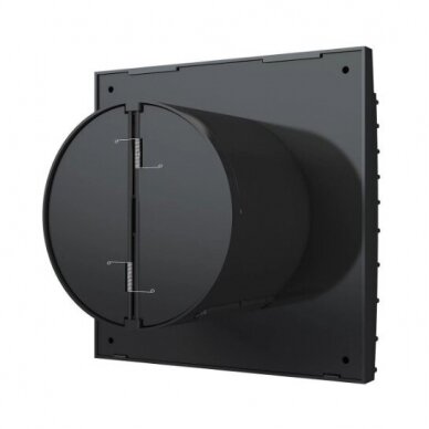 Вентилятор с обратным затвором | D100 | 230V | 155x155x108мм | IP24 | пластиковый | матовый черный цвет | TY4SMJ 2 Вентилятор с обратным затвором | D100 | 230V | 155x155x108мм | IP24 | пластиковый | матовый черный цвет | TY4SMJ 2