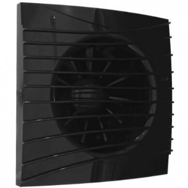 Ventilaator tagasivoolu kattesse | D100 | 230V | 155x155x108mm | IP24 | plastmass | must | TY4SJ