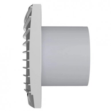 Wentylator z zaworem zwrotnym | D100 | 230V | 155x155x108mm | IP24 | plastikowy | złoty/szampanowy kolor | TY4SA 1