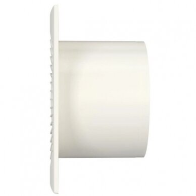 Ventilators ar atpakaļgaita aizbīdni | D100 | 230V | 160x160x92mm | IP24 | plastmasa | kaulu baltas krāsas | PL4SDK 2