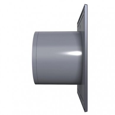 Ventilators ar atpakaļgaitas aizbīdni | D100 | 230V | 160x160x92mm | IP24 | plastmasa | tumši pelēks | PL4STP 1 Ventilators ar atpakaļgaitas aizbīdni | D100 | 230V | 160x160x92mm | IP24 | plastmasa | tumši pelēks | PL4STP 1