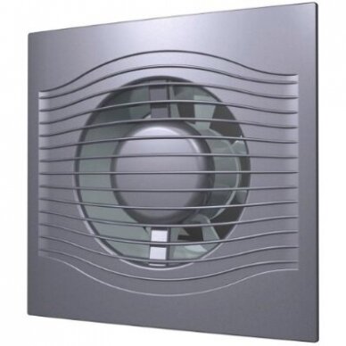 Ventilators ar atpakaļgaitas aizbīdni | D100 | 230V | 160x160x92mm | IP24 | plastmasa | tumši pelēks | PL4STP Ventilators ar atpakaļgaitas aizbīdni | D100 | 230V | 160x160x92mm | IP24 | plastmasa | tumši pelēks | PL4STP