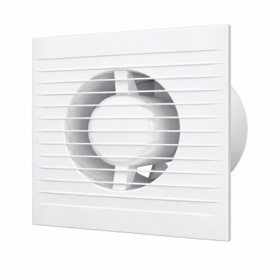 Axial exhaust fan with back-draught shutter | D100 | 220V | 160×140×76 mm | plastic | white color | IPX4 Axial exhaust fan with back-draught shutter | D100 | 220V | 160×140×76 mm | plastic | white color | IPX4