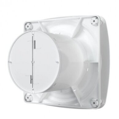 Wentylator z zaworem zwrotnym | przepustnica | D100 | 230V | 170x170x118mm | IP24 | plastikowy | biały kolor | OIR4S 2