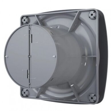 Ventilators ar atpakaļgaitas aizbīdni | D100 | 230V | 170x170x118mm | IP24 | plastmasa | tumši pelēks | OIR4STP 2 Ventilators ar atpakaļgaitas aizbīdni | D100 | 230V | 170x170x118mm | IP24 | plastmasa | tumši pelēks | OIR4STP 2