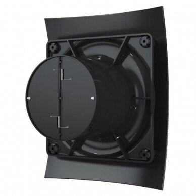 Fan with back-draught shutter | D100 | 230V | 220x175x123mm | IP24 | plastic | black | BR4SJ 2 Fan with back-draught shutter | D100 | 230V | 220x175x123mm | IP24 | plastic | black | BR4SJ 2