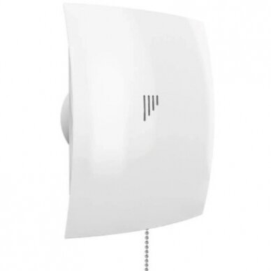 Wentylator z zaworem zwrotnym | z linką | D100 | 230V | 220x175x123mm | IP24 | plastikowy | biały | BR4S2 Wentylator z zaworem zwrotnym | z linką | D100 | 230V | 220x175x123mm | IP24 | plastikowy | biały | BR4S2