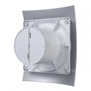 Fan with back-draught shutter | D100 | 230V | 220x175x123mm | IP24 | plastic | grey | BR4SP 2 Fan with back-draught shutter | D100 | 230V | 220x175x123mm | IP24 | plastic | grey | BR4SP 2