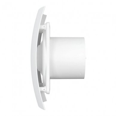 Ventilaator tagasivoolu klapiga | D100 | 230V | 220x175x123mm | IP24 | plastmass | matt valge värv | BR4SMB 1 Ventilaator tagasivoolu klapiga | D100 | 230V | 220x175x123mm | IP24 | plastmass | matt valge värv | BR4SMB 1