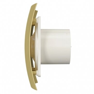 Fan with back-draught shutter | D100 | 230V | 220x175x123mm | IP24 | plastic | gold/champagne color | BR4SA 1 Fan with back-draught shutter | D100 | 230V | 220x175x123mm | IP24 | plastic | gold/champagne color | BR4SA 1