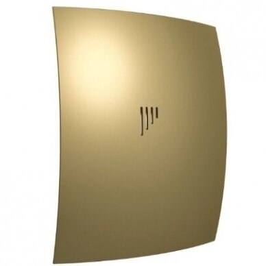 Fan with back-draught shutter | D100 | 230V | 220x175x123mm | IP24 | plastic | gold/champagne color | BR4SA Fan with back-draught shutter | D100 | 230V | 220x175x123mm | IP24 | plastic | gold/champagne color | BR4SA
