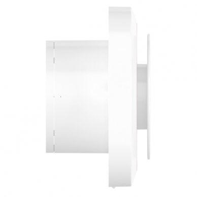 Ventilaator tagasilöögiklapiga | D100 | kahe töörežiimiga | 159x159x90 mm | taimeri / niiskuse sensor | plastist | valge värv | IP24 2