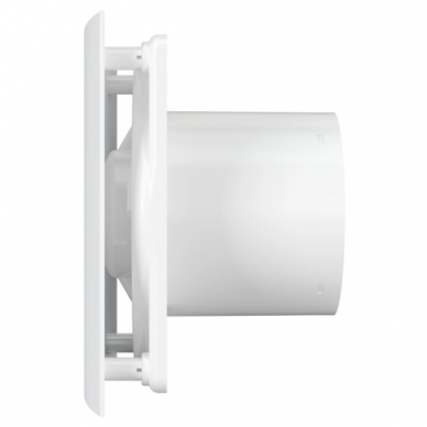Wentylator z zaworem zwrotnym | przepustnicą | D98 | 220V | 172x172x118 mm | timer / czujnik wilgotności | plastikowy | biały | IP24 2