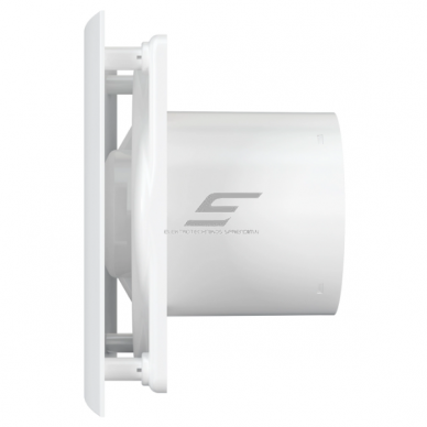 Ventilation fan with backdraft damper | D123 | 220V | 200x200x123 mm | timer / humidity sensor | plastic | white color | IP24 2 Ventilation fan with backdraft damper | D123 | 220V | 200x200x123 mm | timer / humidity sensor | plastic | white color | IP24 2