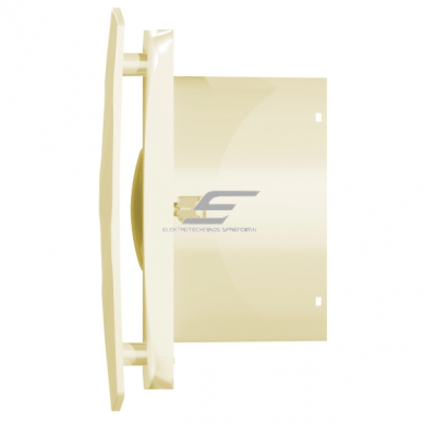 Fan with backdraft valve | flap | D120 | 220V | 181x181x102 mm | plastic | ivory color | IP24 1 Fan with backdraft valve | flap | D120 | 220V | 181x181x102 mm | plastic | ivory color | IP24 1