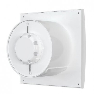 Wentylator z zaworem zwrotnym | D150 | 230V | 205x205x136mm | IP24 | plastikowy | biały kolor | AU6S3 2