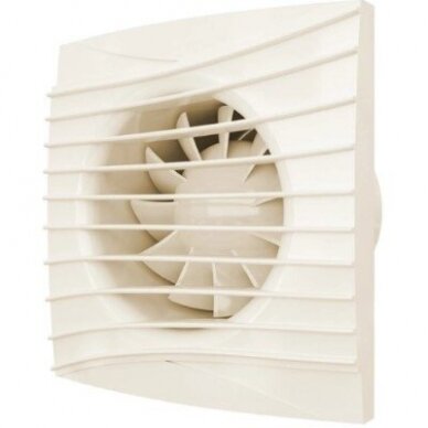 Ventilaator tagasivoolu klapiga | D125 | 230V | 175x175x117,5 mm | IP24 | plastmass | elevandilu värv | TY5SDK Ventilaator tagasivoolu klapiga | D125 | 230V | 175x175x117,5 mm | IP24 | plastmass | elevandilu värv | TY5SDK