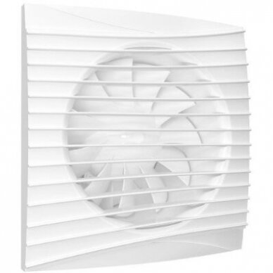 Fan with back-draught shutter | D150 | 230V | 205x205x145mm | IP24 | plastic | white | TY6S3 Fan with back-draught shutter | D150 | 230V | 205x205x145mm | IP24 | plastic | white | TY6S3