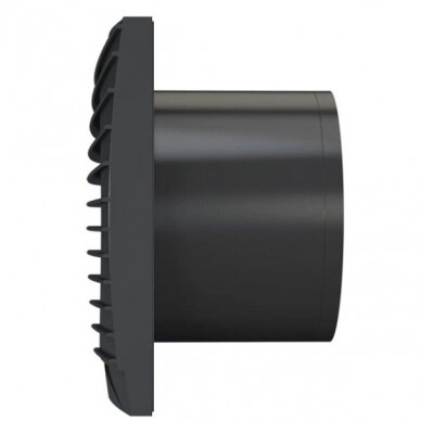 Ventilaator tagasihoidlikkuse klapiga | D125 | 230V | 175x175x117,5mm | IP24 | plastik | must värv | TY5SJ 1